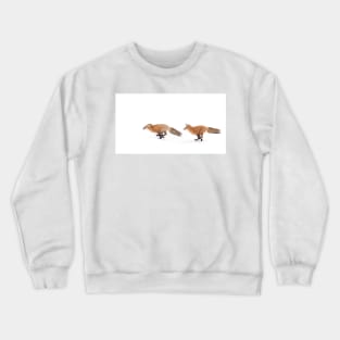 Running Foxes - Red Fox Crewneck Sweatshirt